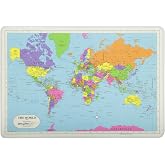 Painless Learning World Map Placemat