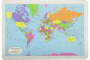 Painless Learning World Map Placemat