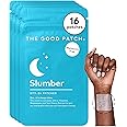 The Good Patch Slumber Sleep Patch Support, Melatonin Free, Sustained Release, Natural Patch with L-Theanine, Magnesium, Tart Cherry Extract, Plant Powered Wearable Wellness (4 Count (Pack of 4))