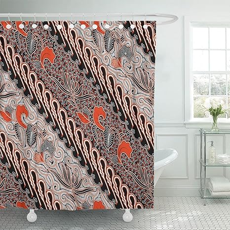 Amazon Emvencyシャワーカーテン72 X72 ホーム装飾花花柄美しいバティックable To Blossom Bouquetカラー図面feminine Nature防水ポリエステル生地調節可能なフック 66x72 パープル シャワーカーテン ホーム キッチン オンライン通販