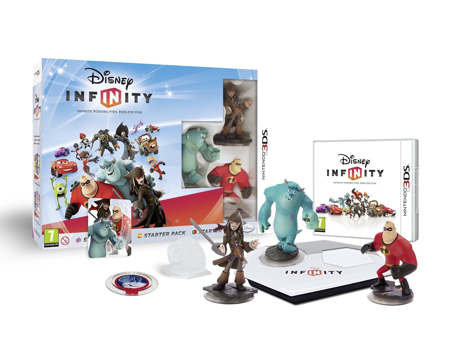 Disney Infinity Starter Pack Coches y figuras Juguetes y juegos
