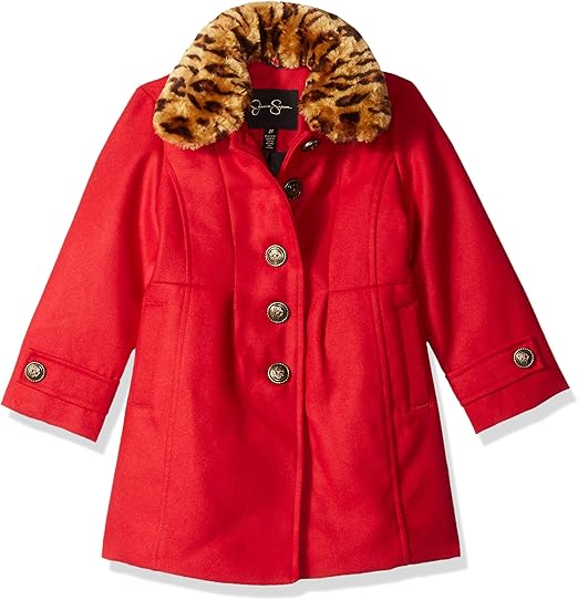 red wool dress