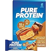 Pure Protein Bars - Nutritious, Gluten Free bar, made with Whey protein blend - low sugar, protein snack. Deliciously satisfy
