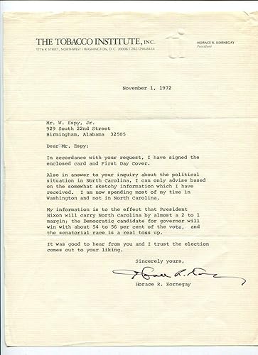 Horace Kornegay North Carolina Us Representative Congress