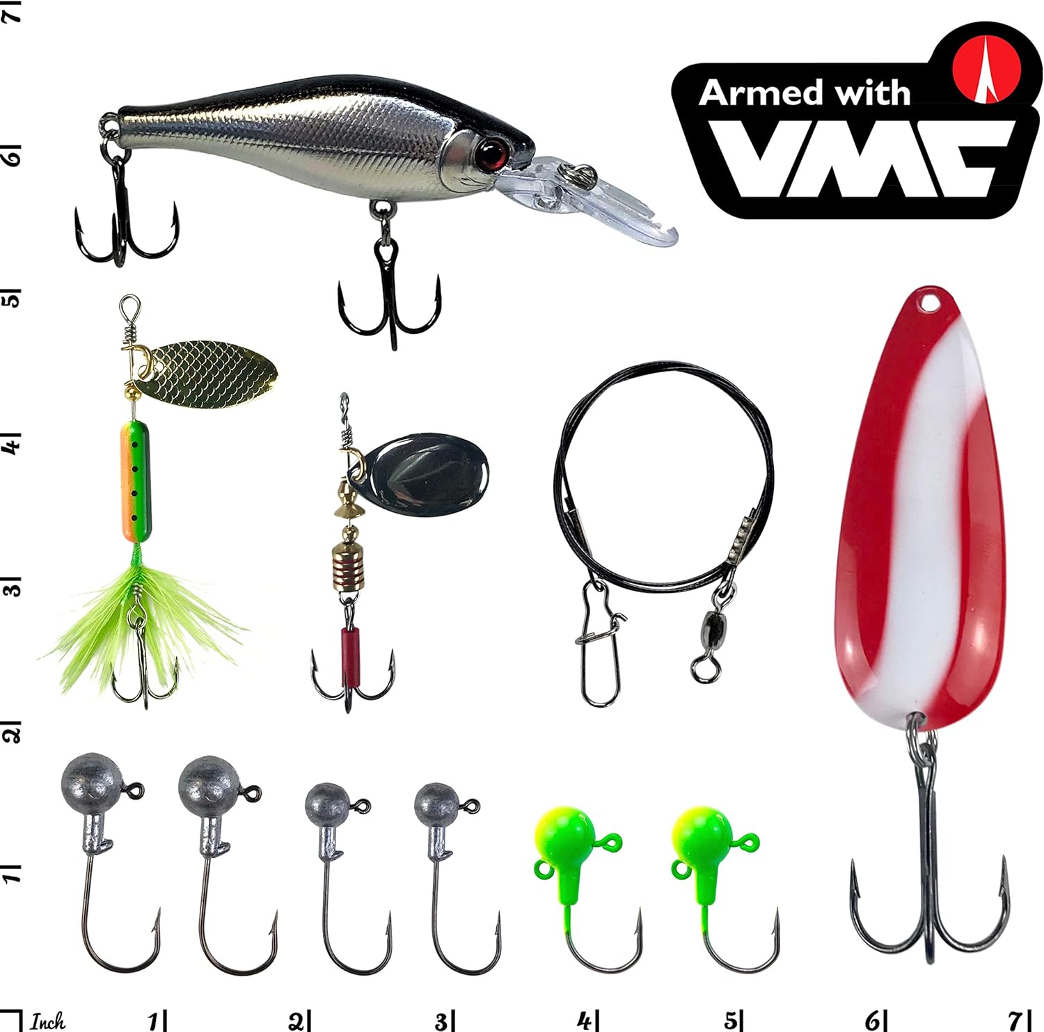 tailored tackle bass fishing kit