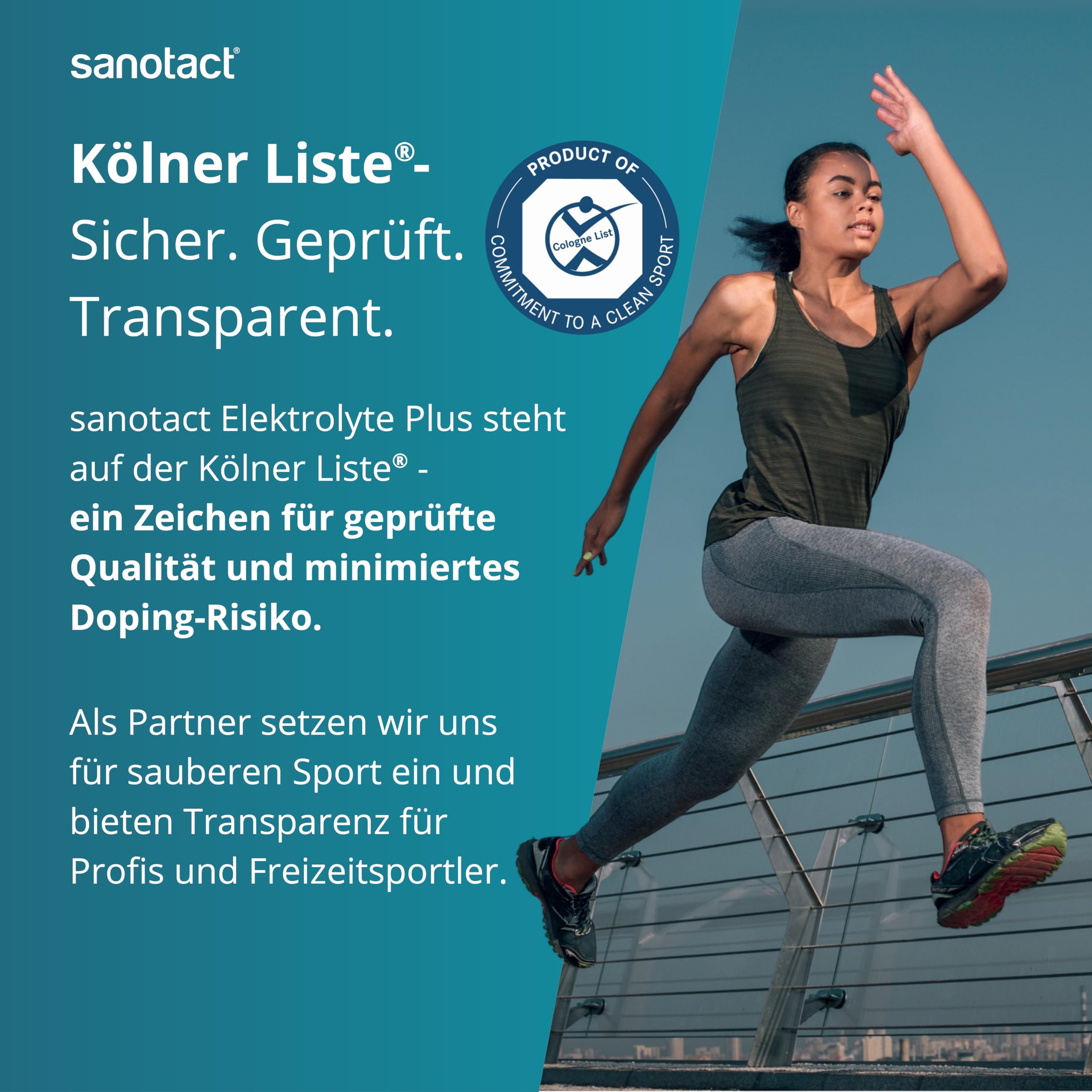 sanotact Elektrolyte Plus 50 Stück – Großpackung für Festival, Sport & Hochzeit Gastgeschenk – Elektrolyte Pulver für den Party Urlaub Zubehör & Training 7