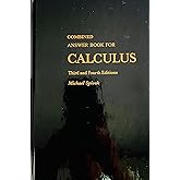 Combined Answer Book For Calculus Third and Fourth Editions