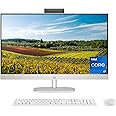 HP 27 inch All-in-One Desktop PC, FHD Display, 13th Gen Intel Core i7-1355U, 16 GB RAM, 512 GB SSD, Intel UHD Graphics, Windows 11 Home, 27-cr0080 (2023)