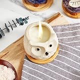 Kinforse Enchanting Owl Scented Candle Sweet Orange Aromatherapy view 2