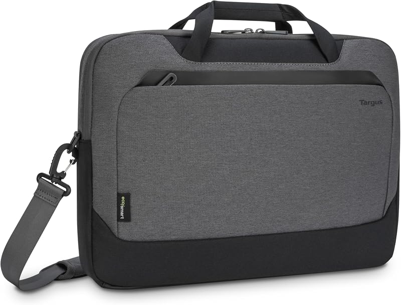 TBS92502GL Sacoche fine Cypress 15,6 pouces avec EcoSmart - Gris