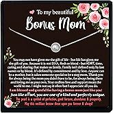 Be Wished Bonus Mom Gift, Dainty Handmade Necklace with Meaningful Message, Thoughtful Ready to Give Jewelry