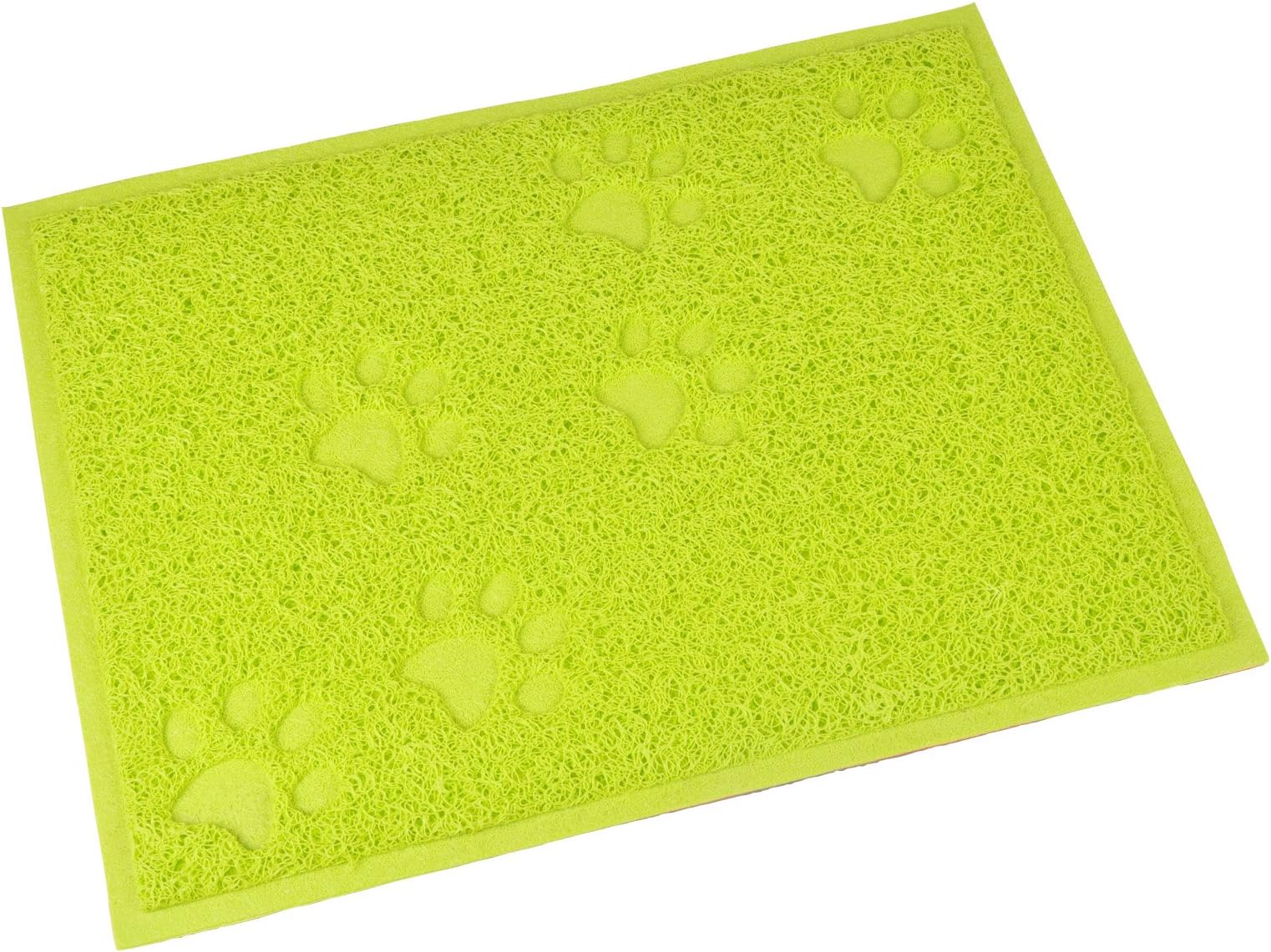 CODICO 6tap002vc Cat Litter Box Mat Paw Print Rectangle
