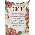 Kuscheldecke „Für Meine Gigi“ – Extra Große Flanell-Decke Mit Liebevollen Sprüchen, Perfekt Als Geschenk Für Oma