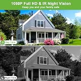 KAMEP Video Doorbell Camera Wireless 1080P WiFi 2.4G IP66 Battery Alexa view 2