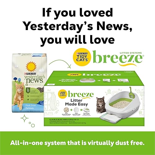 Purina Yesterday's News Non Clumping Paper Cat Litter, Unscented