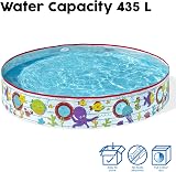 Bestway Paddling Pool 55029 Kids Garden Pool 1.52m x 25cm Multicolor Fish Print view 5