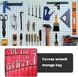 Be In Your Mind 25 Pocket Tool Roll Bag Wrench Spanner Plier Screwdriver Storage view 2
