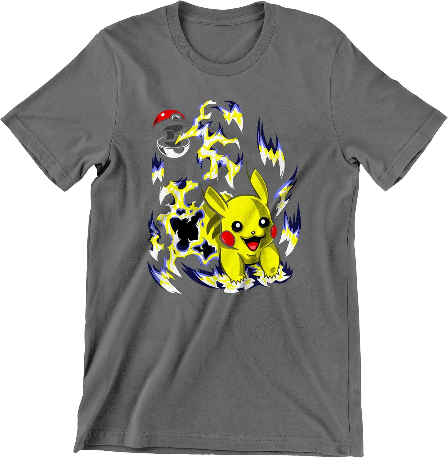 William Maxwell Pokemon Go Pikachu Pocket Monster Unisex T-Shirt Gaming Shirt Adults & Kids 