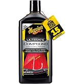 Meguiar's Ultimate Compound, Pro-Grade Car Scratch Remover, 15.2 Oz | Paint Correction Compound , Removes Defects , Adds Gloss &amp; Shine, Single Stage and Clear Coat Scratch Removal