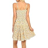 Angie Womens Angie Women's Peekaboo Sundress with Tiered Skirt
