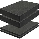 PINGMIC Gun Cases Foam - 4-Pack Pick &amp; Pluck Foam for Case, 16x12x1.5&amp;0.4" | Pick Apart Insert Padding for Gun Cases, customizable cushioning for firearms, electronics,Camera Bags,tools &amp; collectibles.