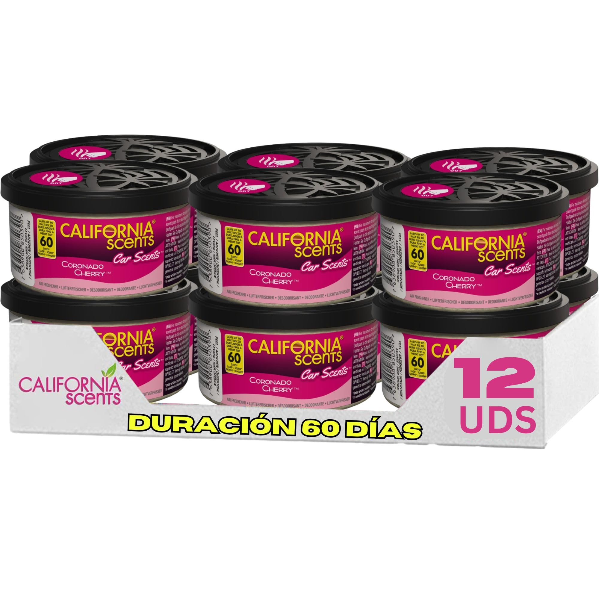 California Scents CCS-007 Air Freshener Cherry Scent, Coronado Cherry, 12 units