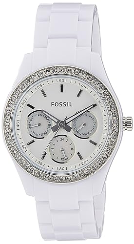 Chronograph White Dial Mens Watch - 24152LMGI