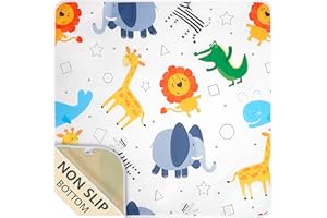 ARIOND Waterproof Floor Splat Mat for Under High Chair| 51" Splash Mat Under High Chair/Under High Chair Mat |Splash Mat Highchair, High Chair Mats for Dropping Food, Food Floor Mat for Kids