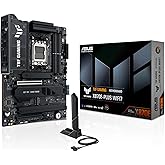 TUF Gaming X870E-PLUS WIFI7 AMD X870E ATX Motherboard with 16+2+1 80A Power Stages, DDR5 Support with AEMP, PCIe 5.0 x16 with