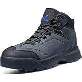 Wondamo Men's Waterproof Snow Boots Insulated Toe Cap Cold Weather Shoes Non-slip Lightweight Winter Boots