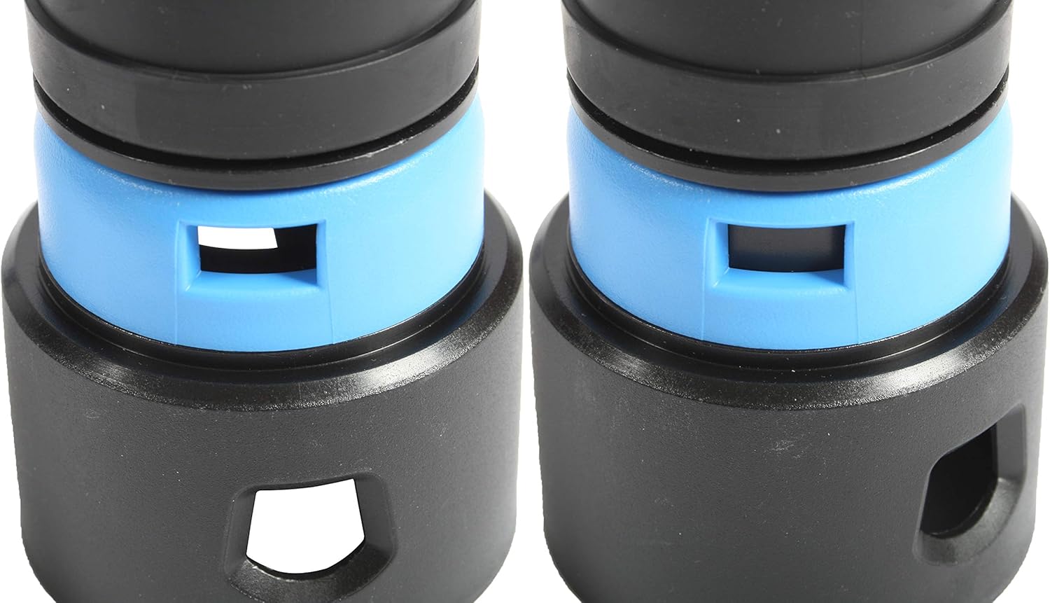 Cen-Tec Systems 94192 16 Ft. Hose for Home and Shop Vacuums with Multi-Brand Power Tool Adapter for Dust Collection, Silver: Home & Kitchen