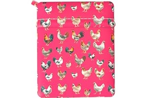 XANADU Baked Potato Microwave Bag - Reusable Potato Express Microwave Bag for Fluffy And Delicious Results (Globally-Chickens)