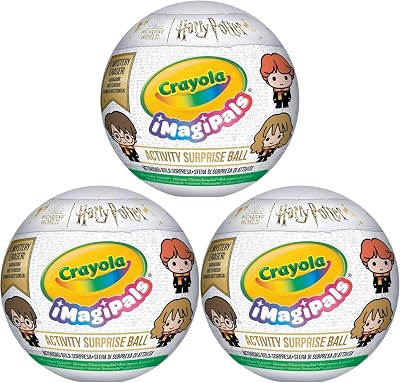 Crayola Imagipals Activity Surprise Ball 3X Harry Potter Figures Brand Crayola