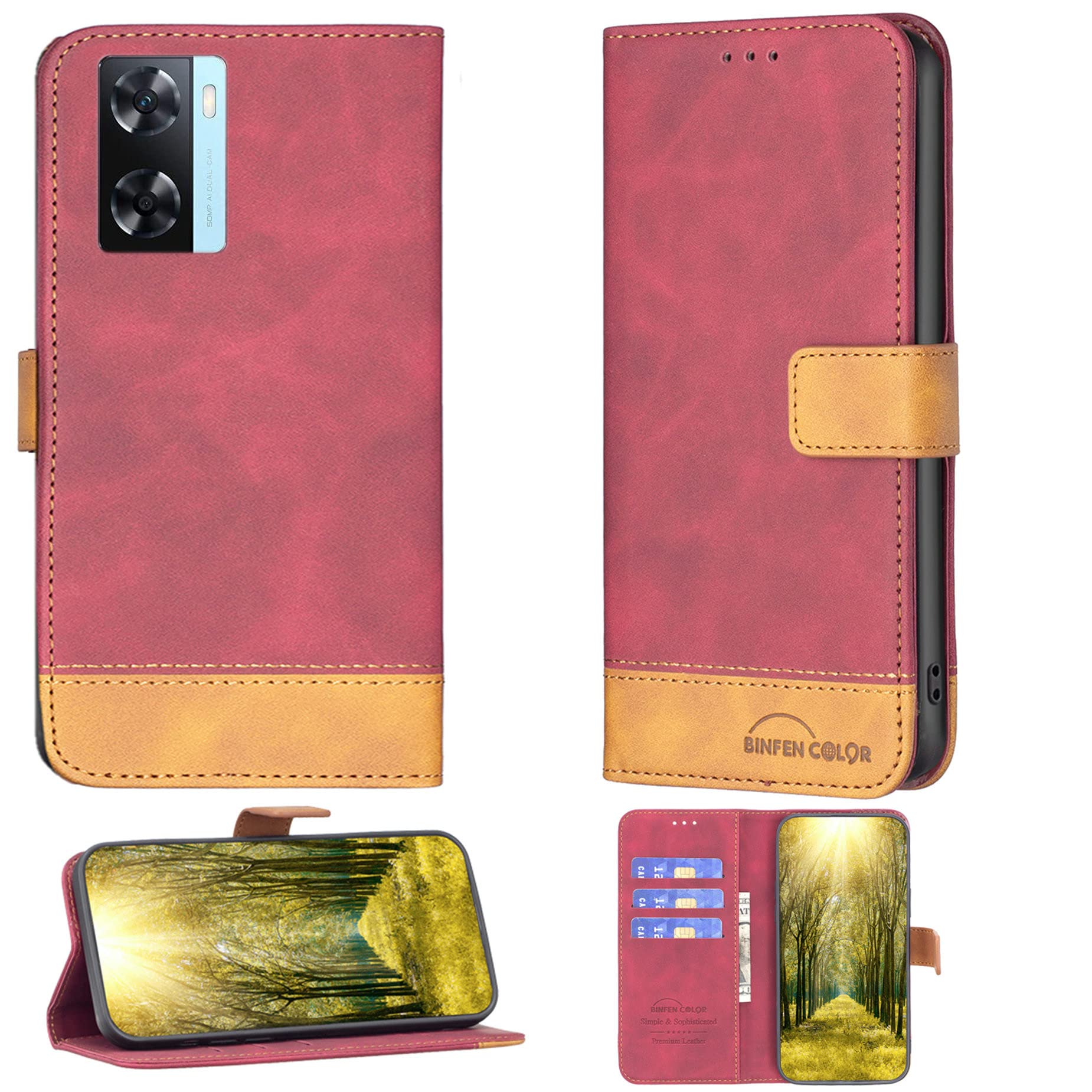 jioeuinly Case for Oppo A77s Case Compatible with