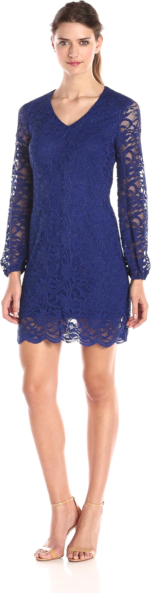 taylor lace a line dress
