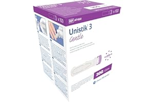 Owen Mumford Unistik 3 Safety Lancets (30G), 100 Count