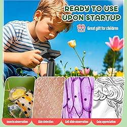IMICHI Microscope for Kids 50X-1000X