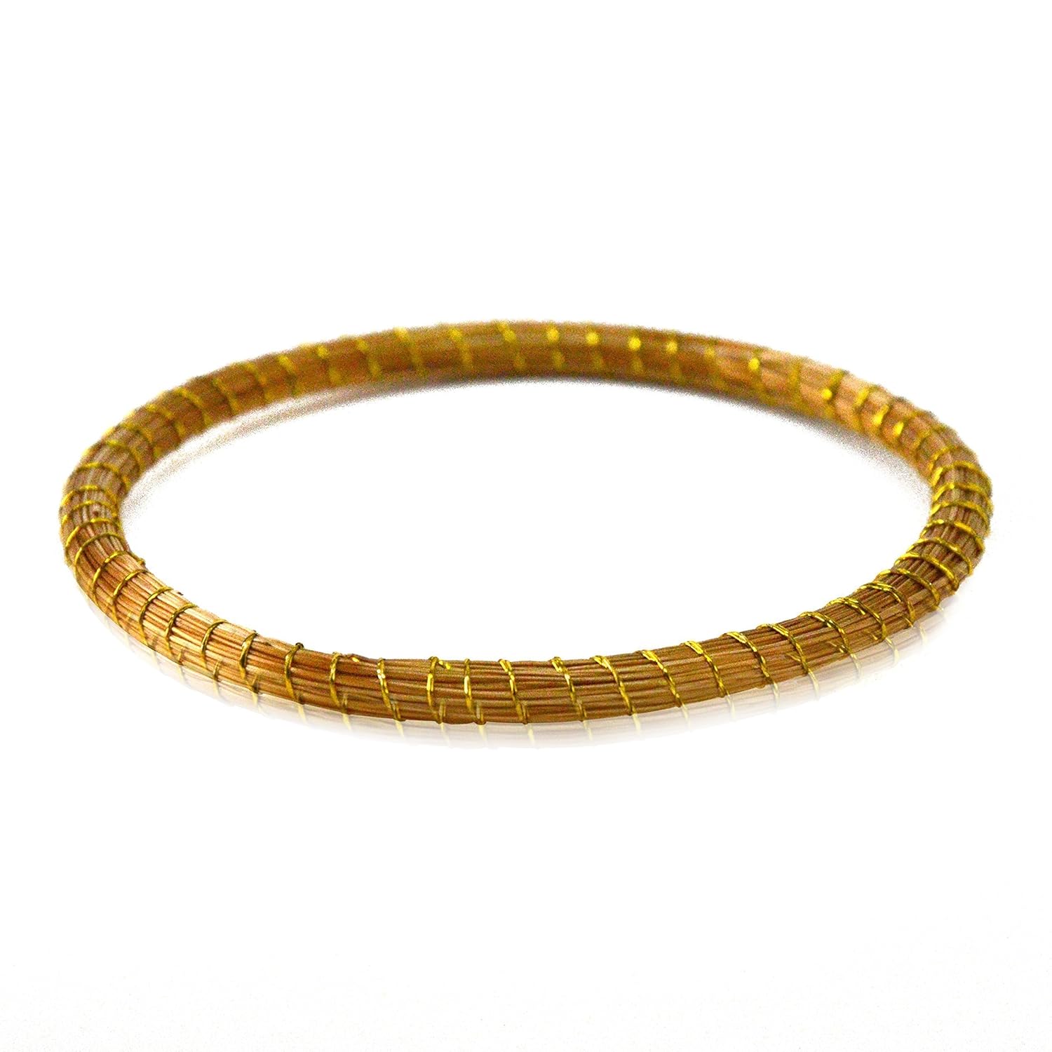 Pulsera clásica oro vegetal Milsoles