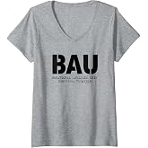 Womens Criminal Minds BAU Quantico V-Neck T-Shirt