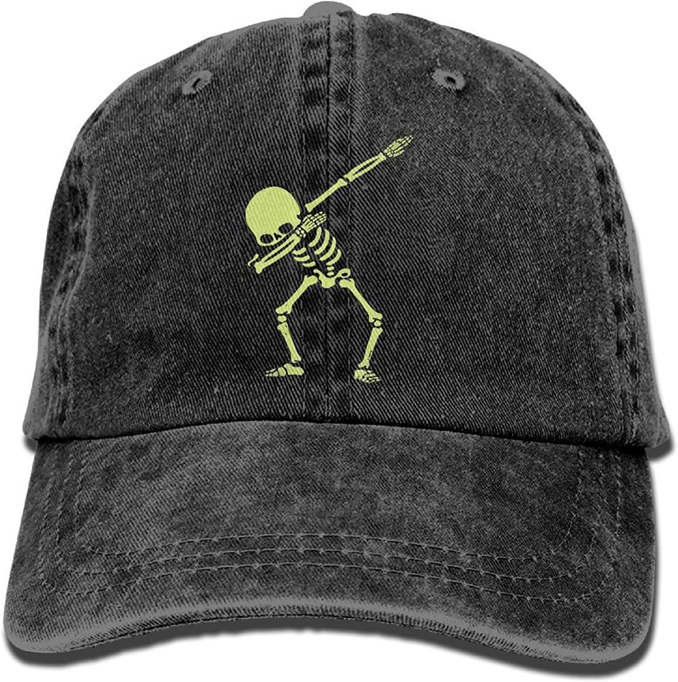 Zhgrong Caps Dabbing Pirate Skull Hip Hop Adjustable Cotton Cap baseball hats