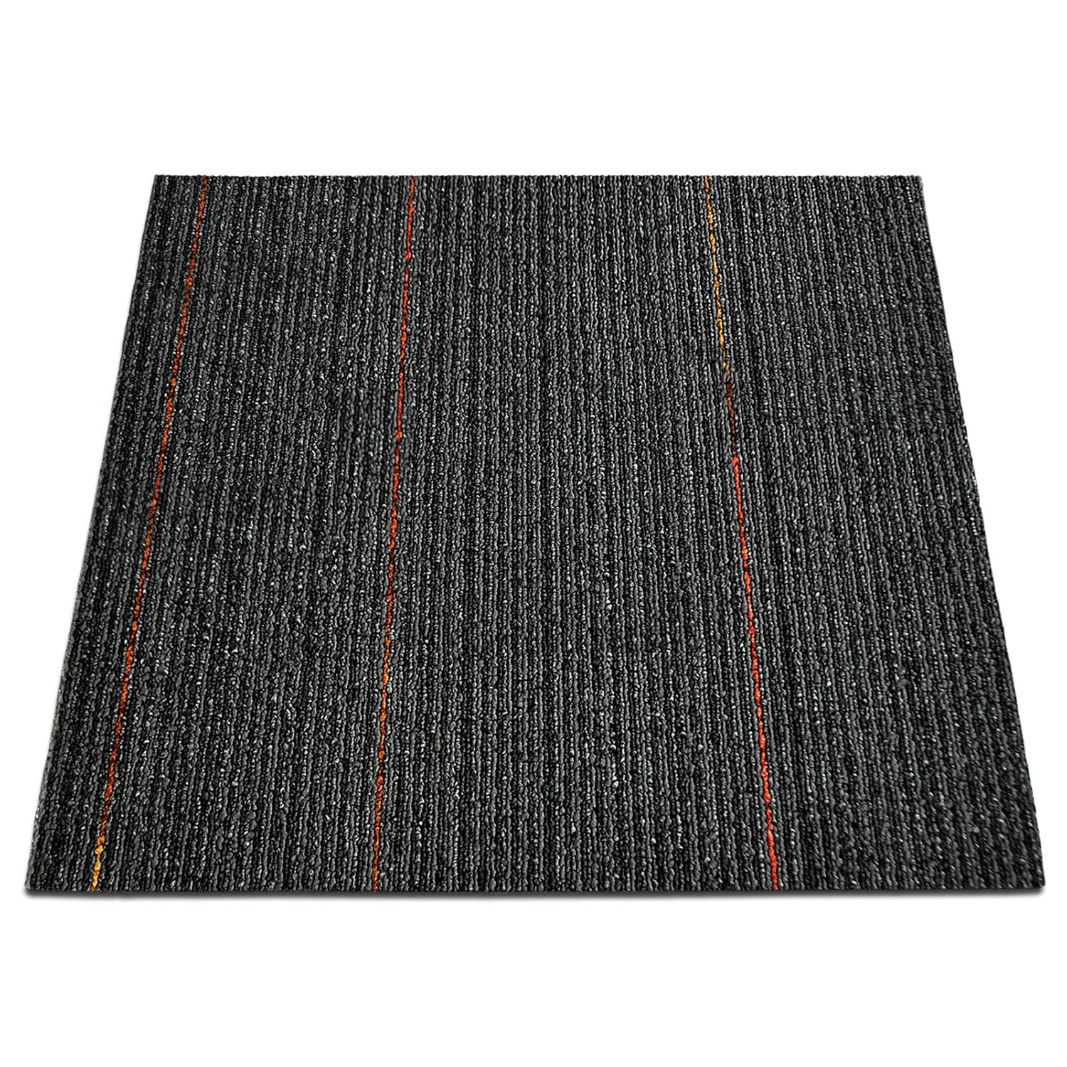 Moquette Modulare 50x50 Cm - Tappeto A Mattonelle Per Interni, 14 Colori A Scelta - 4 Pezzi (1 Mq) Rosso - Foto 10