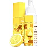 #1 Strongest Natural Toilet Spray for Poop + Bathroom Air Freshener (Citrus Haven) Extra Long Lasting Before You Go Toilet Spray Bathroom Poop Spray & Toilet Deodorizer w/Premium Grade Essential Oils