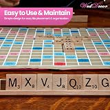 WedDecor Wooden Letter Tile Racks Replacement Board Game Spell Word Game Craft view 8