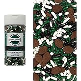 Mystic Sprinkles The Big Football Game Jimmy Mix 3oz Bottle (Green, Black & White 3oz)