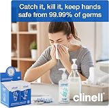 Clinell Antimicrobial Hand Wipes 100 Sachets - Dermatologically Tested view 3