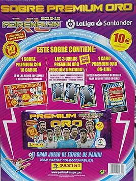 Adrenalyn XL Sobre Premium Oro 2018-19: Amazon.es: Juguetes y juegos