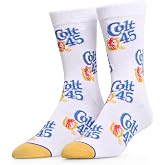 Crazy Socks &ndash; Beer Theme Novelty Crew Socks &ndash; Large &ndash; Funny Drinking Humor Socks Gift for Men Women