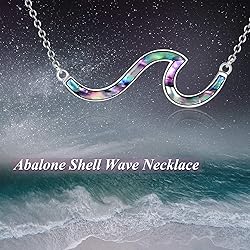 YFN Wave Necklace Sterling Silver Ocean Wave