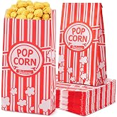 Paper Popcorn Bags,120 Pack 1oz Popcorn Bags Individual Servings, Popcorn Bag Bulk for Popcorn Machine,Movie Nights Pop Corn Bags