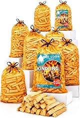 GardenCo 8 Net Pack Kiln Dried Kindling Wood 20kg Fire Starters view 2